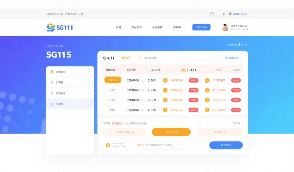 开奖结果展示界面示意图